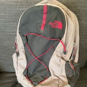 North face Jester backpack, normal wear for 2 years of college